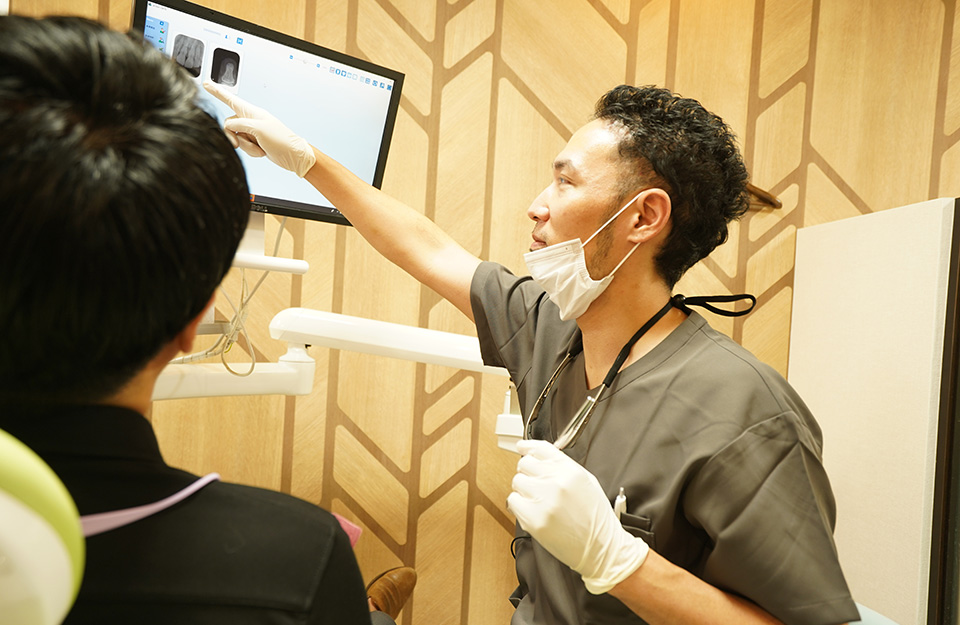 治療の説明・相模原駅ビル歯科