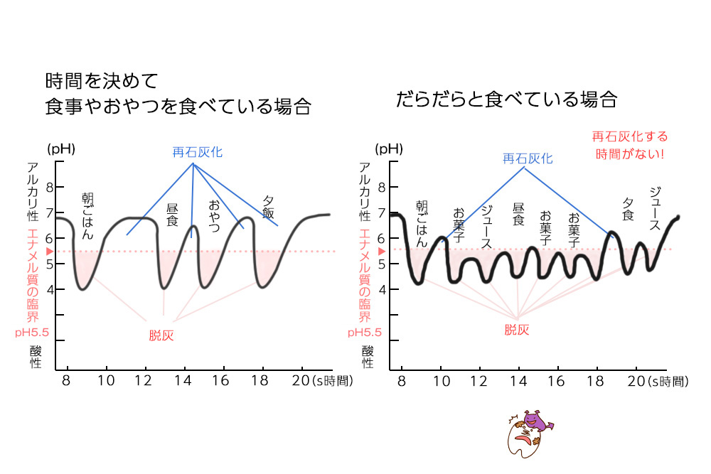 脱会と再石灰化｜相模原駅ビル歯科