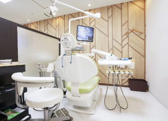 診察室｜相模原駅ビル歯科はセレオ相模原の2F